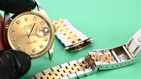 rolex bracelet polishing|how to clean rolex bracelet.